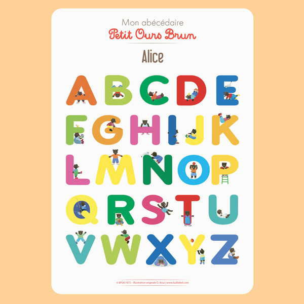 educational poster alphabet primer poster abecedaire 01 1