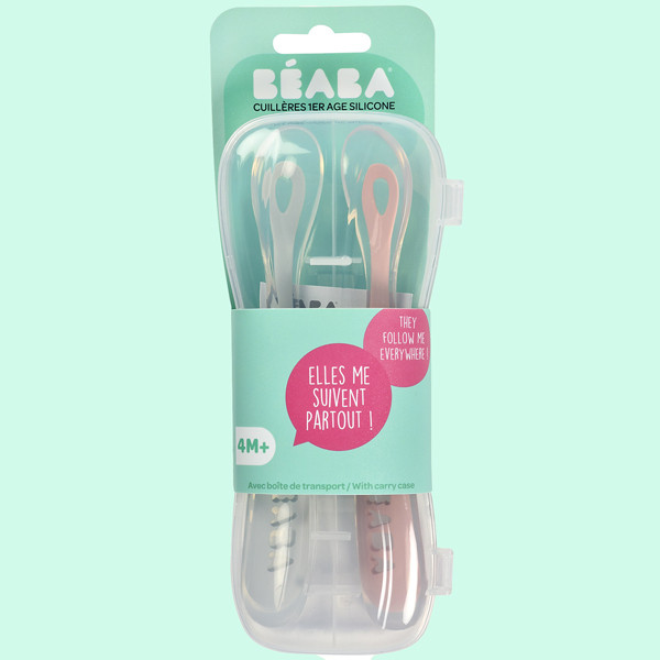 silicone spoon first age beaba windy blue 01 5 1
