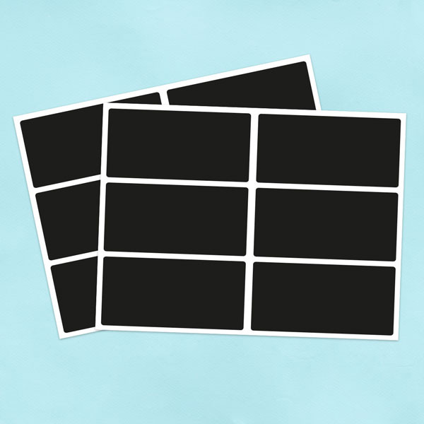 stickers ardoise erasable chalkboard rectangle xl 1