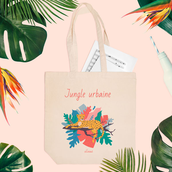 totebag jungle vibes ambiance 1