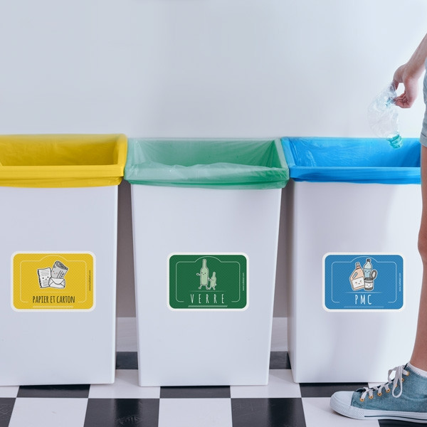 Code couleur des poubelles : la solution pour mieux faire le tri