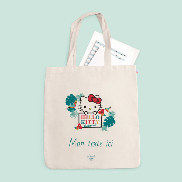 Sac Tote bag - Hello Kitty Tropical