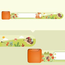 Bracelet d'identification enfant - Renard