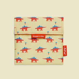 Pochette à goûter Snack’n’go - Roll'Eat - Dinosaure