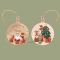 Kit Boule de Noël personnalisée - Mon premier Noël - Animaux Mignons