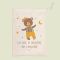 Sac de crèche personnalisé - Nounours